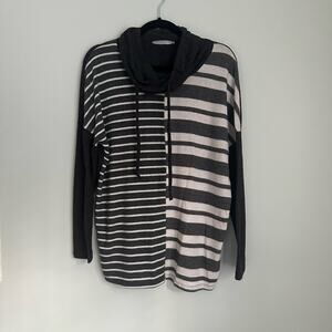 Jules and James Cowl Neck Knit long sleeve top